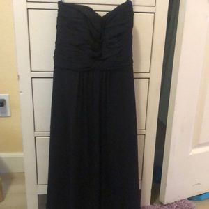 Formal black strapless dress for sale!
